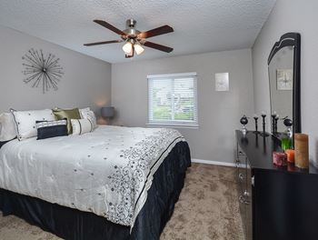 Large bedrooms in all homes